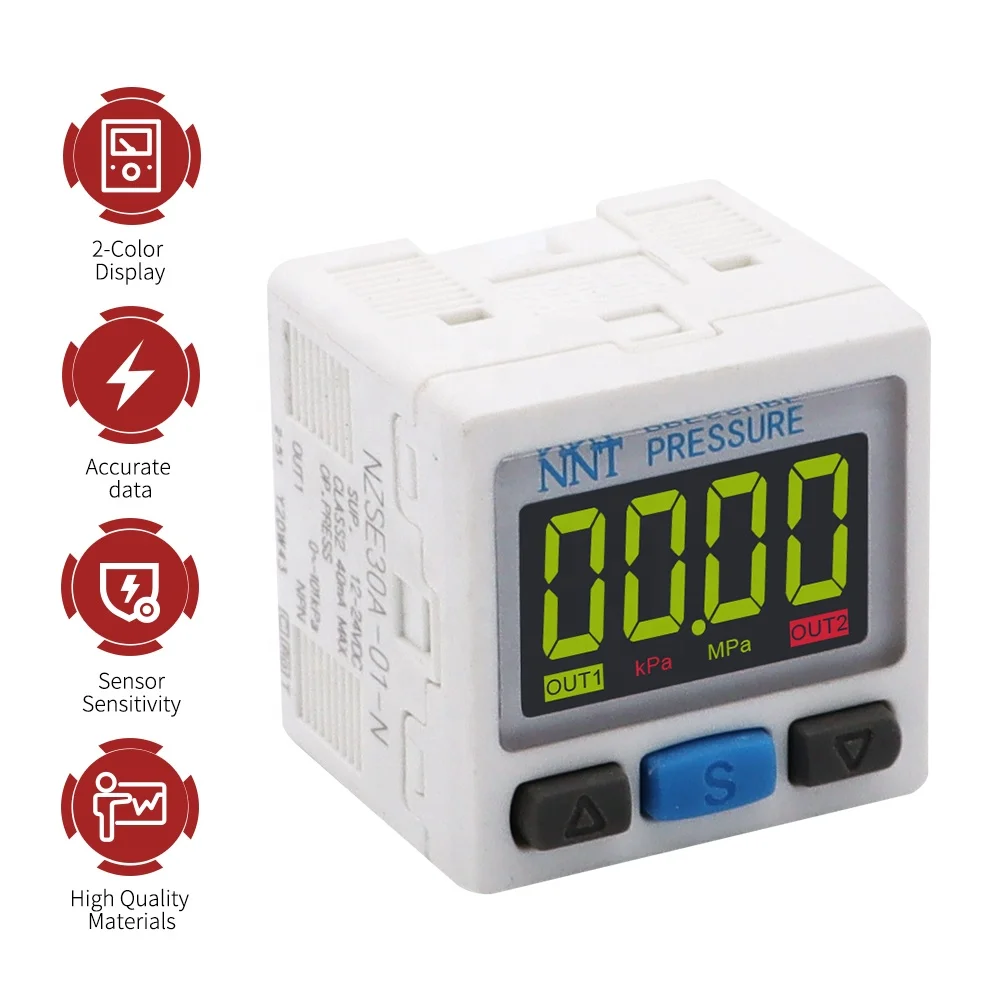 

NNT NZSE30A digital pressure switch digital pressure switch controller automatic pressure control switch