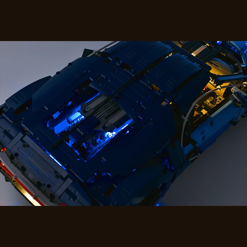 Светодиодный светильник ing комплект совместимый для Technic 42083 20086 Bugattiis Хирон