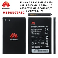 100 orginal huawei hb505076rbc 2150mah battery for huawei y3 2 y3 ii ascend g527 a199 c8815 g606 g610 g700 g710 g716 g610 y600