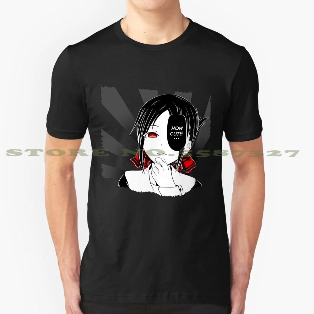 

Футболка Kaguya Sama Shinomiya, классная модная футболка с надписью «Love Is War», милый аниме Kawaii Koto