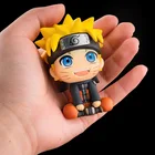 Аниме-фигурка Наруто, 7 см, случайный выбор, 1 шт., Kakashi Uchiha Sasuke Itachi, игрушка Q, фигурки, Nendoroid, декоративная модель автомобиля, подарок, Декор, фиджет