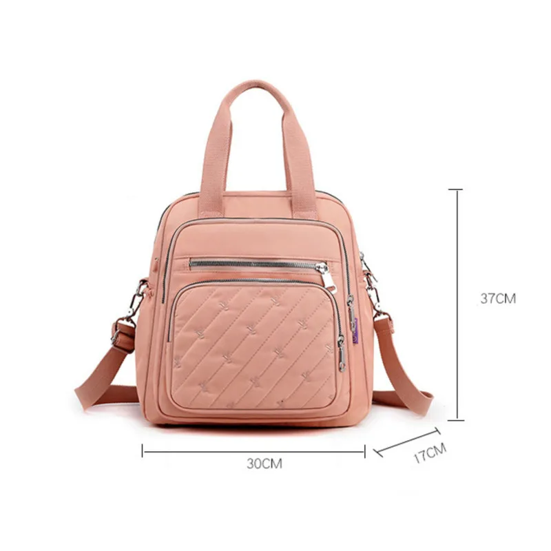 

Volasss New Women's Backpack Women Fashion Korean Style Crossbody Shoulder Bags Woman All-match Multi Function Handbag Tote Bag