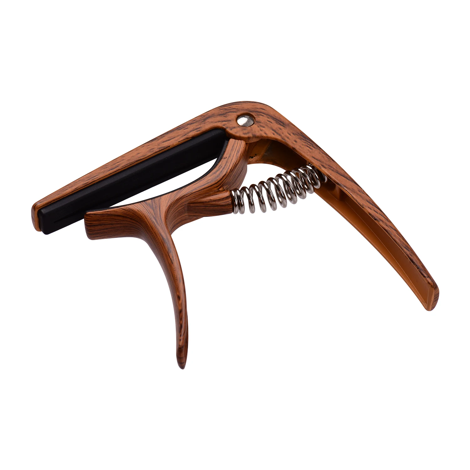 Портативный гитары цинковый сплав капо тон-изменение зажим эргономичный дизайн