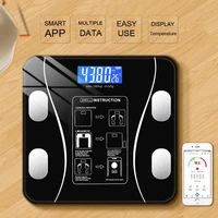 hot new body bathroom fat scale %e2%80%8bsmart electronic scales bmi composition precise mobile phone bluetooth analyzer led digital