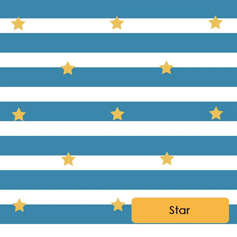 Star Высокое качество беспроводные Пружинные рулонные шторы пульсация овсянка флаг звезда цифровая печать затемненные рулонные шторы для детской комнаты - Цвет: Star