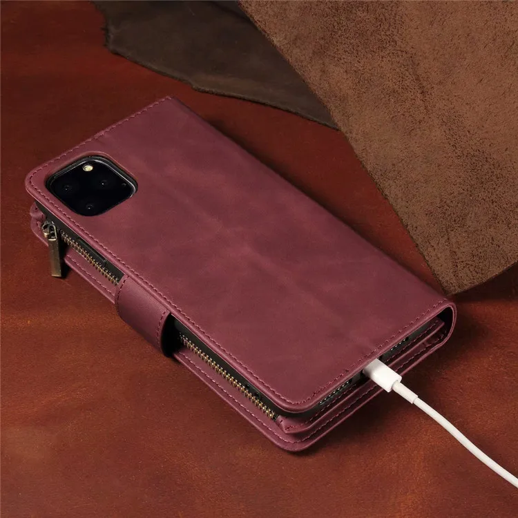 Чехол-кошелек на молнии для huawei P30 Lite Роскошный кожаный флип-чехол Pro Fundas чехол