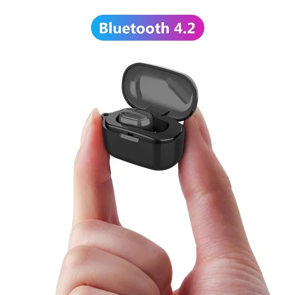 M8 миниатюрные легкие Bluetooth 4 2 беспроводные музыкальные наушники вкладыши для iPhone