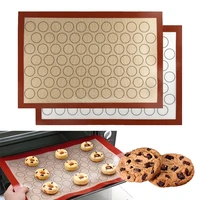 non stick silicone baking mat pad sheet baking pastry tools rolling dough mat large size for cake cookie macaron baking tray