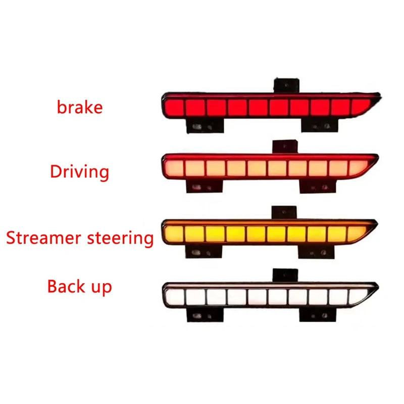 

Car Rear Bumper Light Modified Running Light Brake Light Reversing Light Turn Signal for Ford Raptor F150 2016-2018