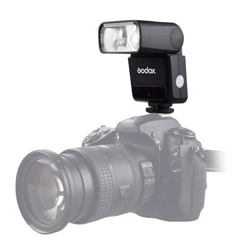 Вспышка Godox TT350C TT350N TT350S TT350O TT350F для камеры Canon Nikon Sony Fujifilm Olympus | Электроника