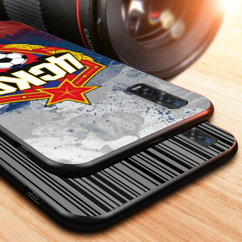

Hot Russia PFC CSKA for OPPO Find X2 A93 A92 A73 A72 A53 A53S A32 A12 A11X A1K A5 Neo Pro Lite Black Phone Case