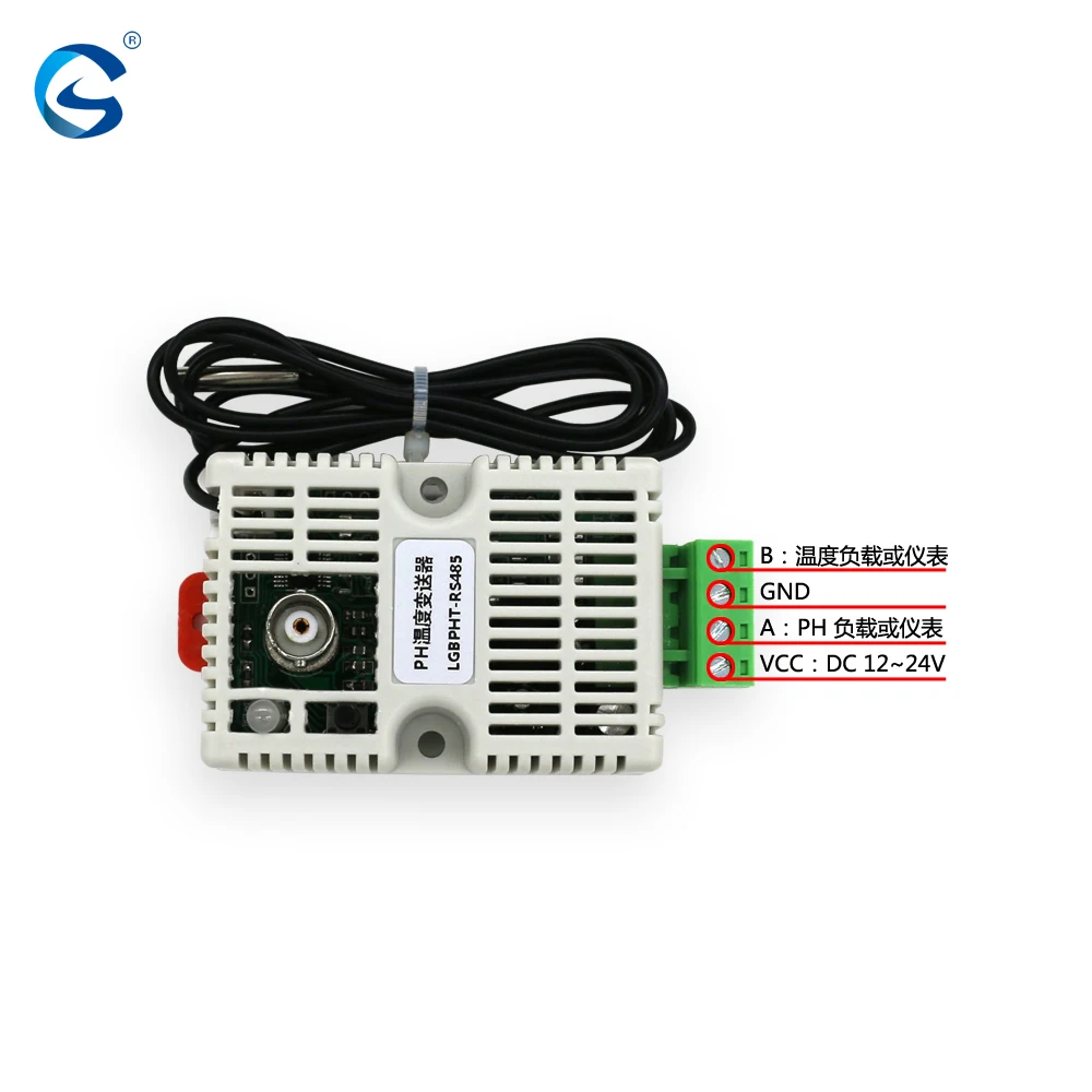 PH Value Temperature Transmitter ORP Redox Detection Sensor Module Voltage 4-20mA RS485 Output | Электроника