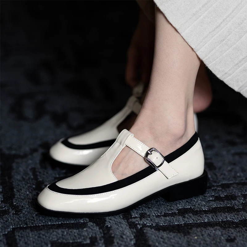 

XIUNINGYAN/модные женские туфли на плоской подошве; Туфли-лодочки Mary jane из лакированной кожи; Женские кроссовки с круглым носком; Женская офисная...