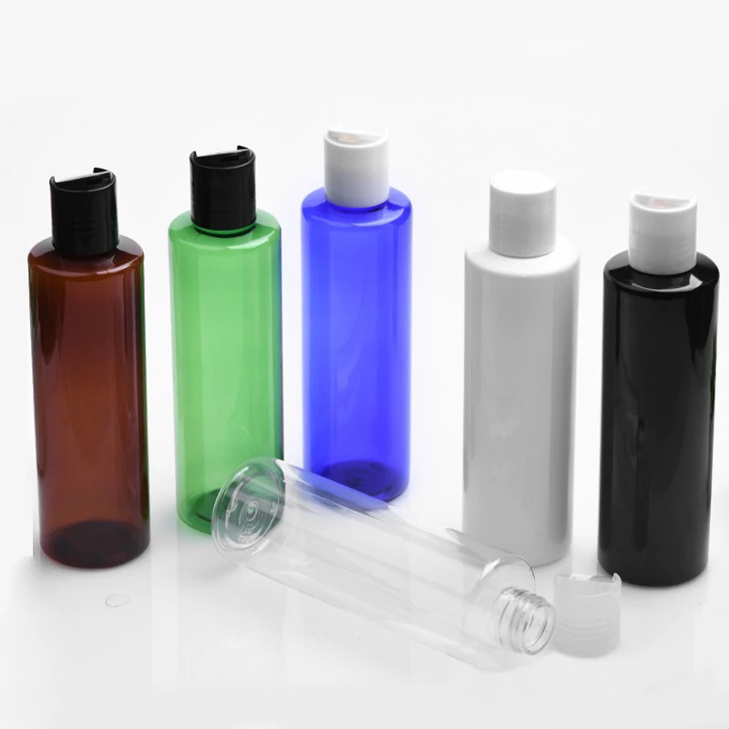 200 мл пустые белые прозрачные зеленые коричневые черные пластиковые бутылки