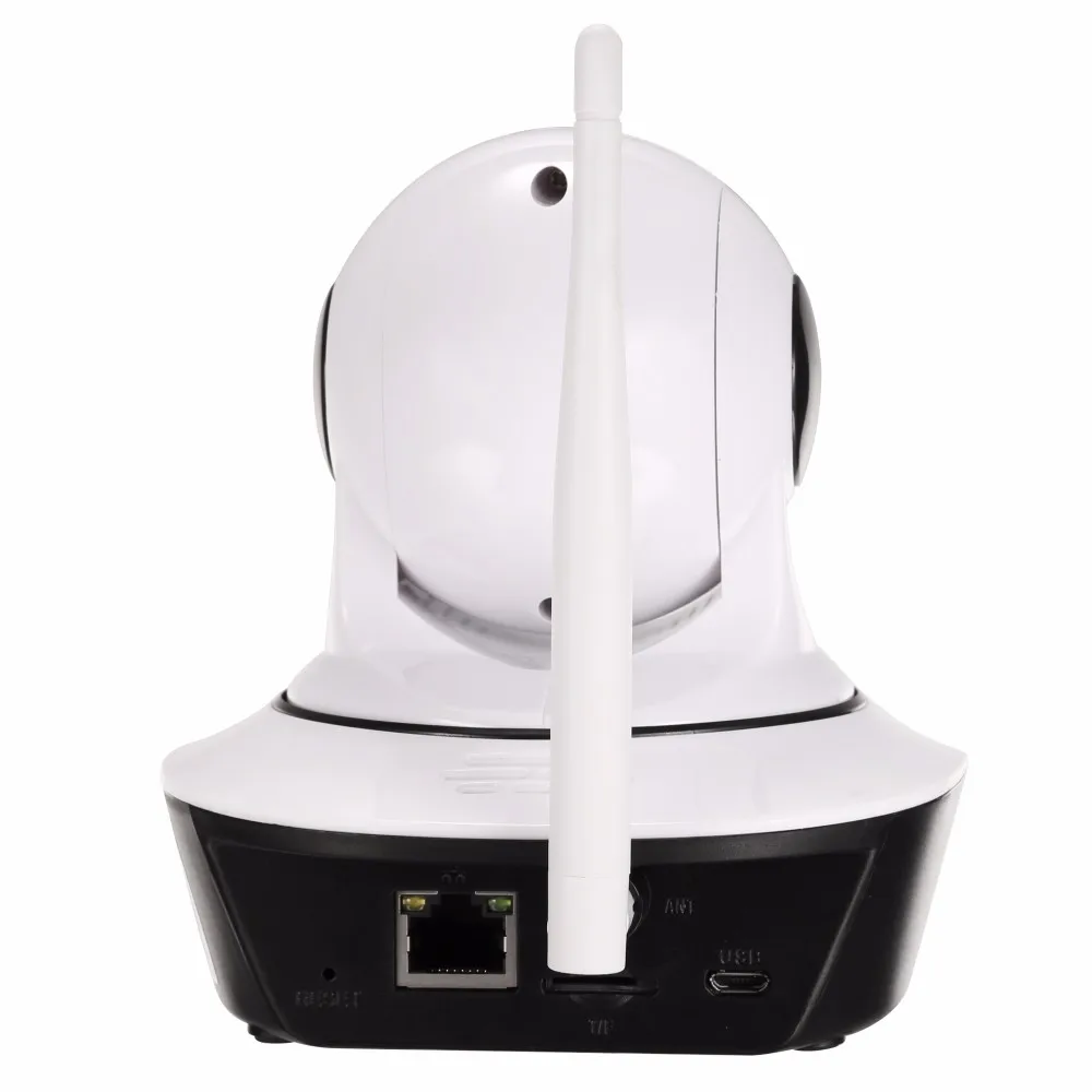 HD 720P домашняя купольная IP камера с Wi Fi видеонаблюдение SD карта Двусторонняя