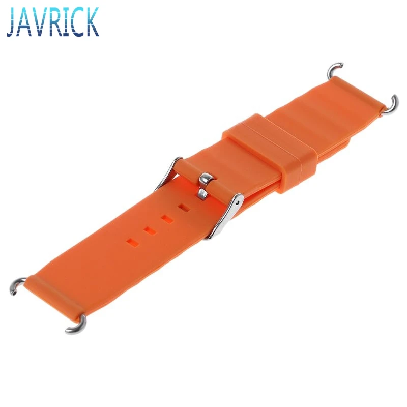 Детские Сменные Мягкие силиконовые наручные часы ремешок для детских умных