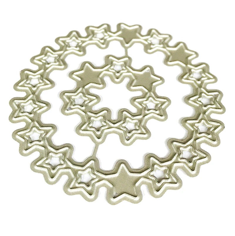 

Кружочками звездами трафарет металлический высекальный набор «сделай сам» для бумажные карточки для скрапбукинга декор