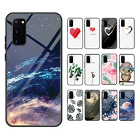 cartoon painted case for samsung galaxy s20 s20plus s20ultra s10plus s10e s9plus s8plus protective phone case galaxy note8 9 10