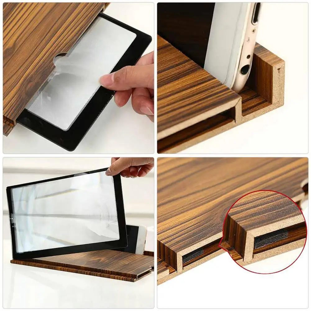 

12-inch Ultra-Clear Phone Screen Magnifier Magnifying Device with 3D HD Vision