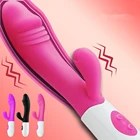 USB Вибратор для точки G секс-игрушки для женщин фаллоимитатор вибратор кролик вагинальный клиторальный массажер реалистичный пенис оральный секс эротические игрушки