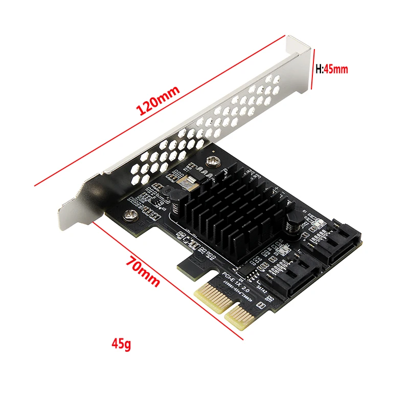2 порта sata карта pciepci e sata контроллер pci
