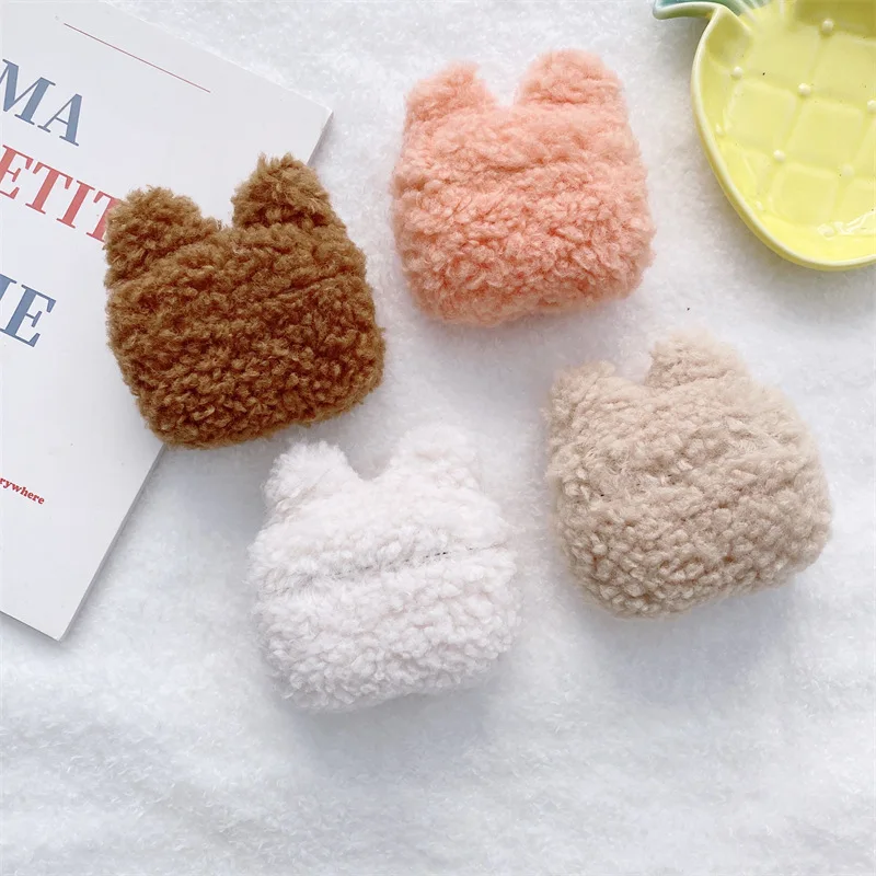 

Plush Little Bear's Ear Apple AirPods 2 Case Cover AirPods Pro Case IPhone Earbuds Accessories AirPod Case Air Pods Pro Case