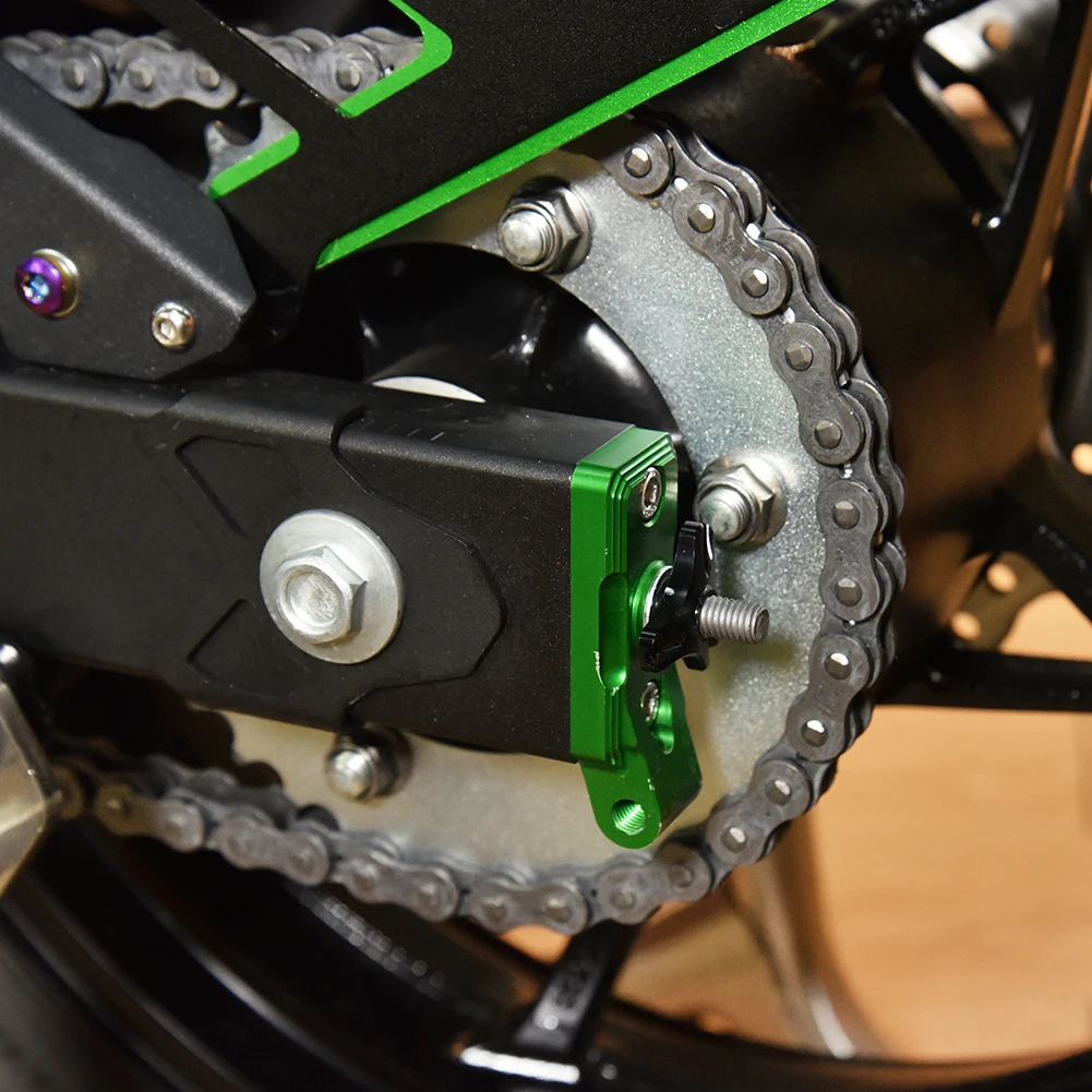Мотоциклетные аксессуары Ninja400 натяжители Catena задняя ось блоки регулировки цепи