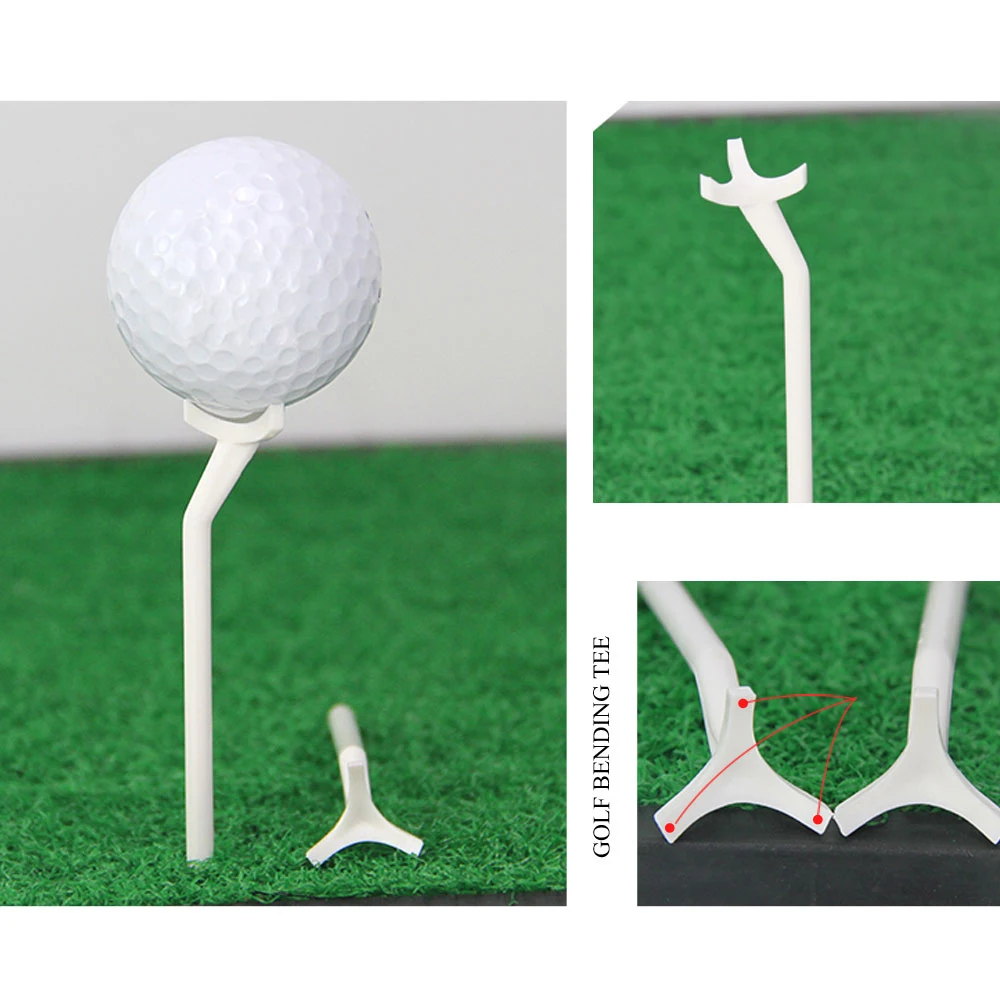 10 шт. шпильки для мячей гольфа пластиковые тройники аксессуары держатель ногтей