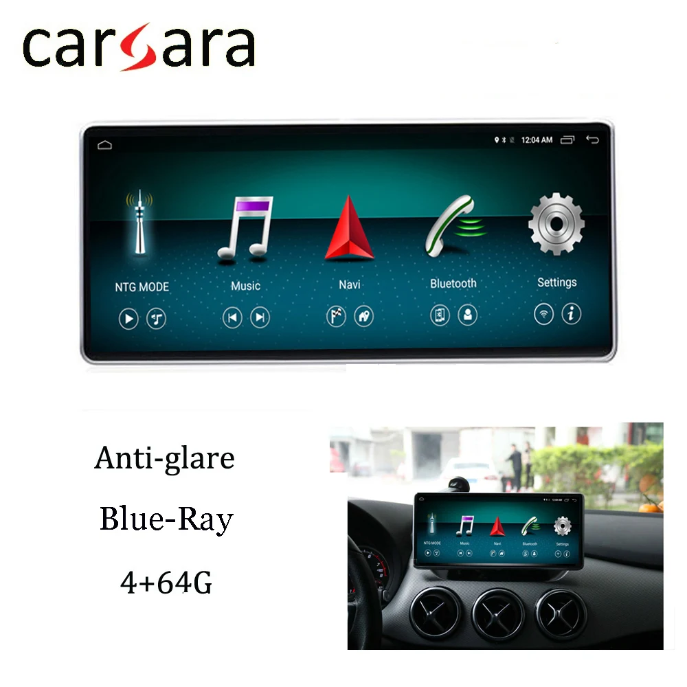 Навигация Merce des W246 обновление синий мультимедийный дисплей DVD-плеер экран 10 25