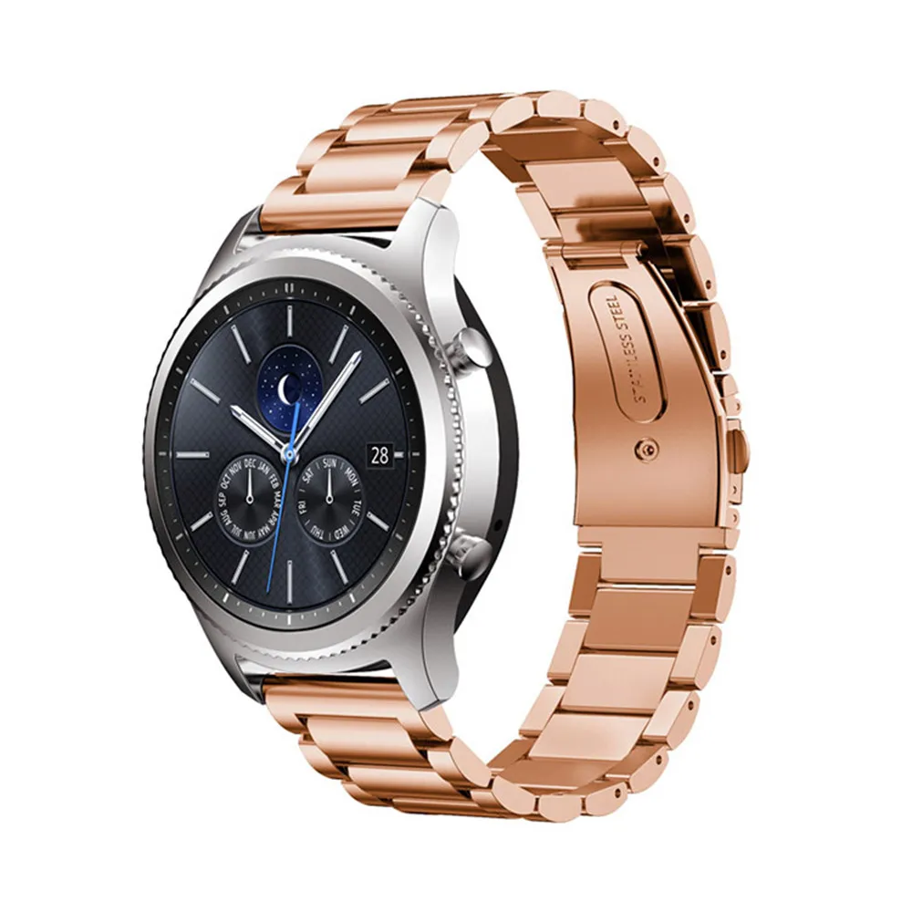 Ремешок из нержавеющей стали для samsung Galaxy Watch 46 мм 42 ремешок с шириной 22 20