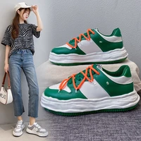 han edition white shoe tide female ins han edition of new fund of 2021 autumn jl112 large base platform running sneakers fema