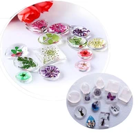 5pcs kitchen decorate tools diamond resin casting water drop shape crystal bracelet pendant mould silicone mold