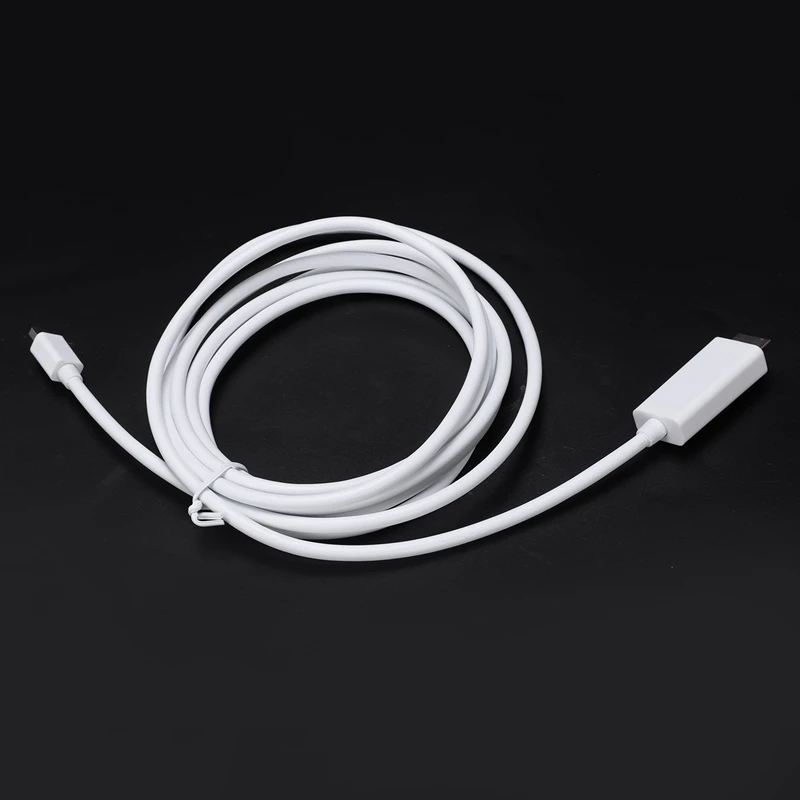 3 м Mini DisplayPort в HDMI USB-кабель с вилкой DP to портом Thunderbolt совместим разрешением Full HD 1080p