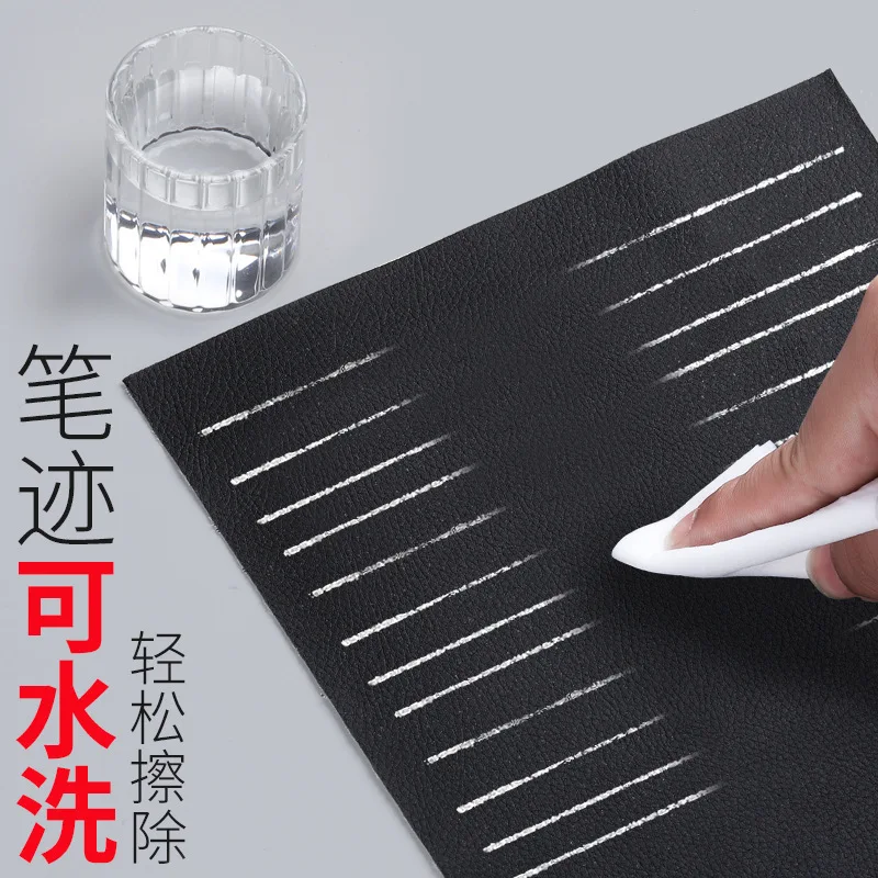 100 шт. ртутная ручка кисточка для воды серебряные стержни одежды кожаная линия