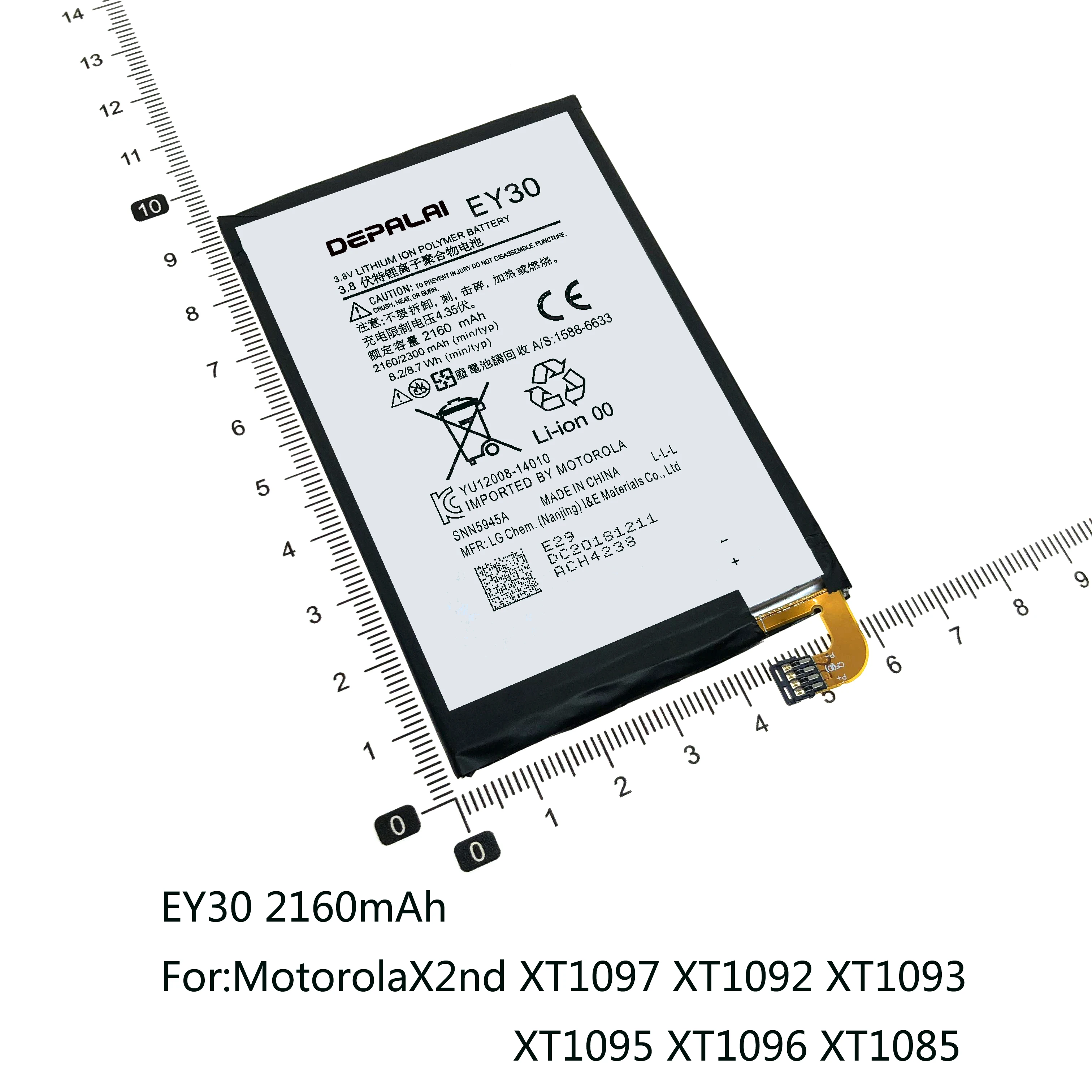 Аккумулятор EY30 EZ30 EU40 EX34 для Motorola Moto X 2nd XT1097/92/95 Nexus6 Google XT1115 XT1110 XT1080 MaxX XT1058 XT1053