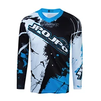 2021 cycling jersey men bicycle bike motocross long sleeve mtb t shirt downhill top sports racing jackets outdoor white blue