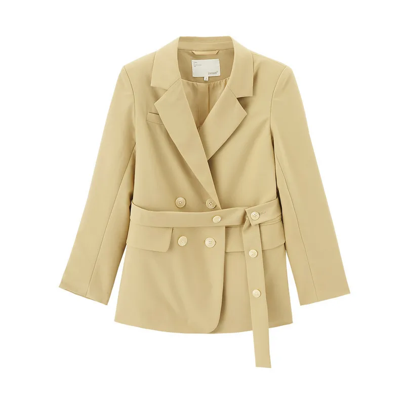 INMAN весна 2020 Новое поступление литературный костюм для путешествий двубортный