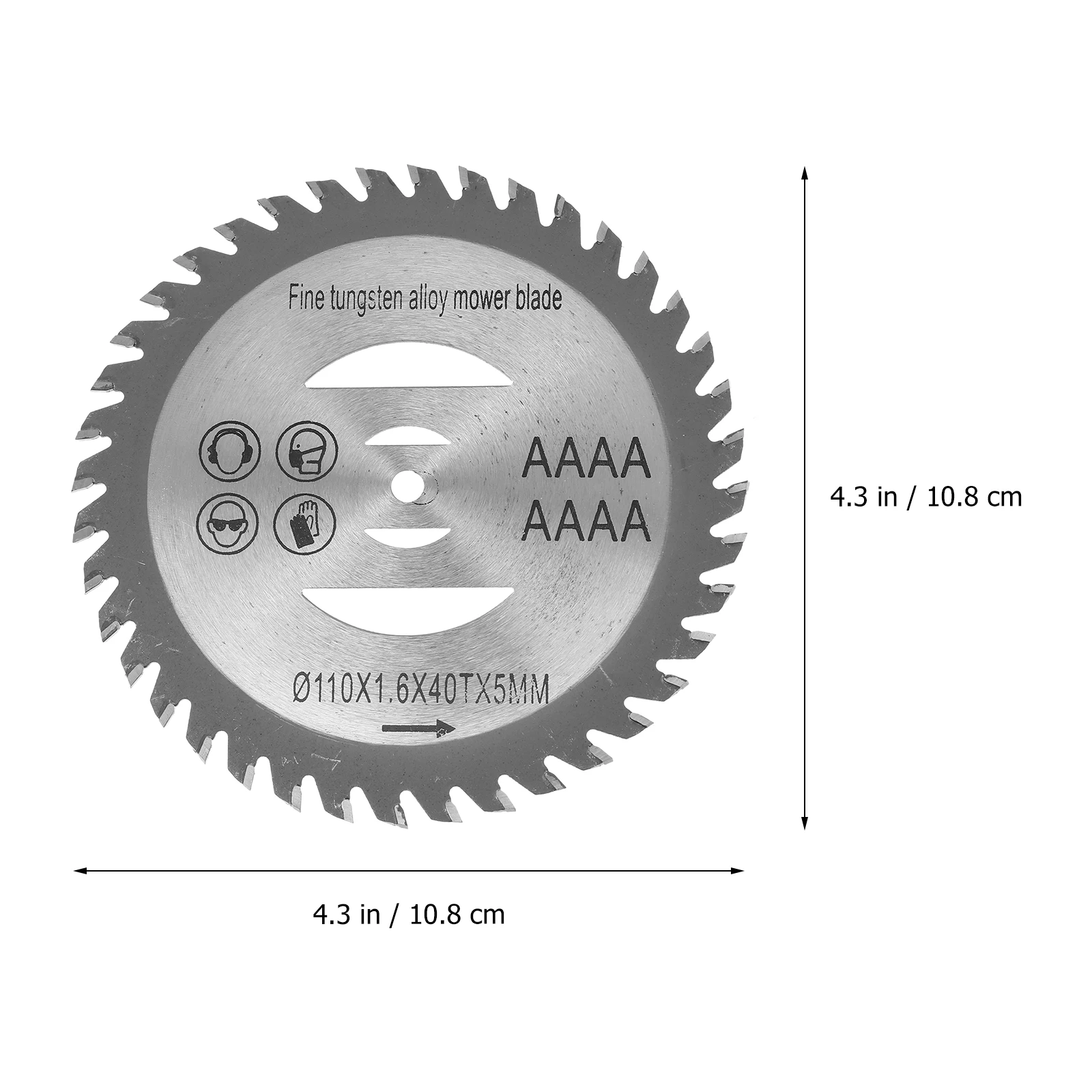

2pcs Electric Lawn Mower Alloy Blade Durable Wheel Lawn Mower Brush Disc Grass Trimmer Head Cutter Blades Garden Tools