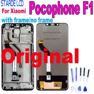 6.18" AAA Original LCD For Xiaomi Pocophone F1 LCD Display Touch Screen
For POCO F1 LCD Screen Assembly with Frame