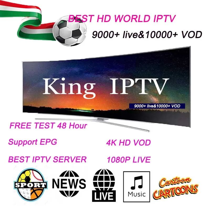 Европейский IP tv Full HD бесплатный тест для взрослых подписка 9000 + live &amp 10000 vod ТВ-код