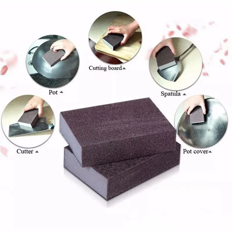 

Magic Sponge Remover Sanding Eraser for Rust Cleaning Kitchen Gadgets Tool Descaling Clean Rub Pot