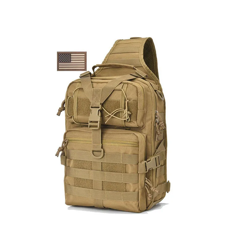 Военный Тактический штурмовой пакет слинг рюкзак армейский Molle