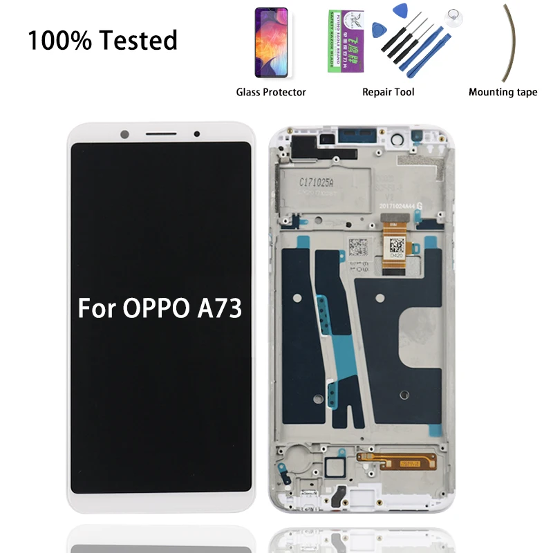 Оригинальный дисплей для OPPO F5 Молодежный ЖК сенсорный экран с рамкой дигитайзер