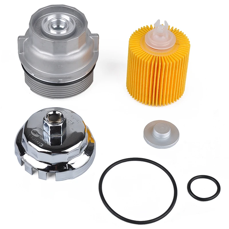 Новый корпус масляного фильтра крышка с колпачком и гаечным ключом комплект