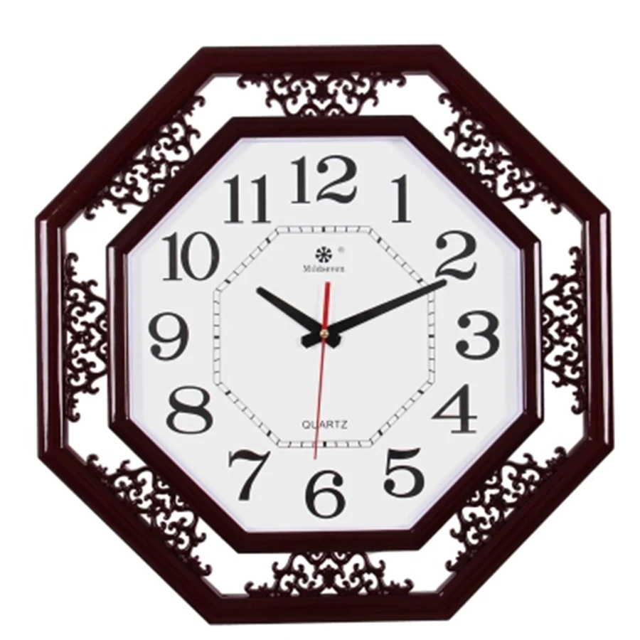 Дизайнерские винтажные большие деревянные настенные часы 3d Современные