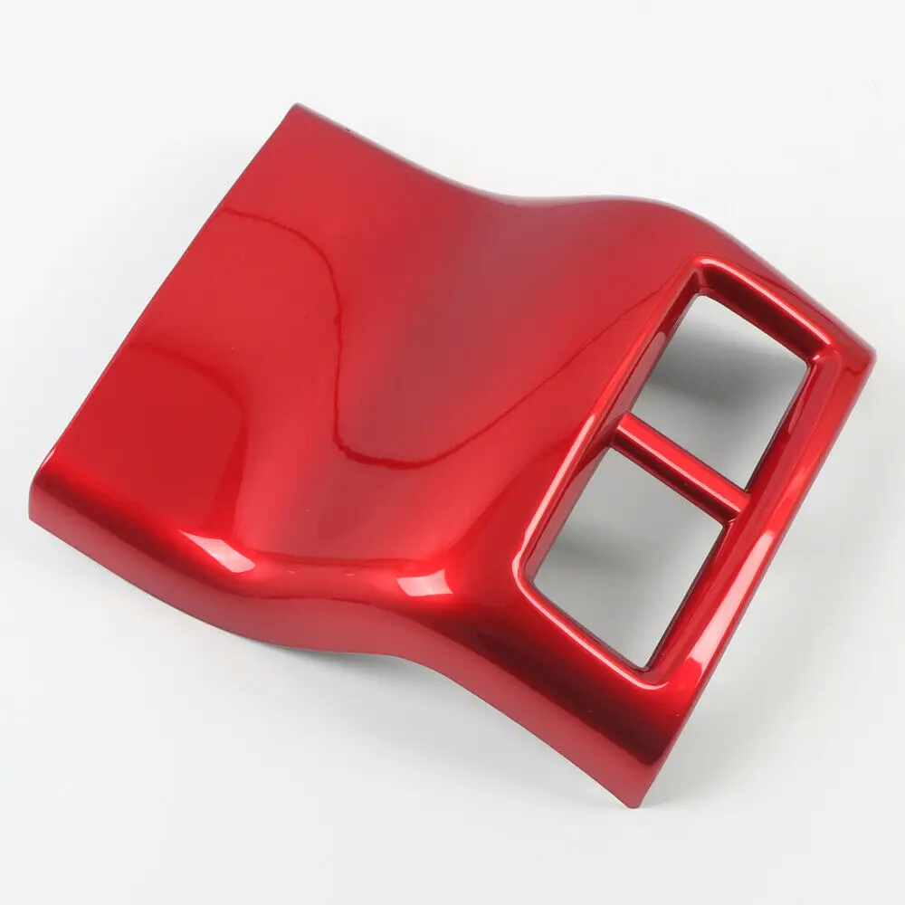 

Red Accessories Inner Rear Air Vent Outlet Cover For Dodge Challenger 2015-2019