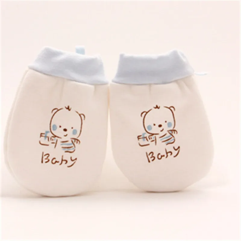 Перчатки-грызунки для новорожденных из 100% хлопка | Детская одежда и обувь