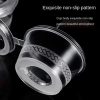 30 100ml clear plastic disposable portion cups with attached lids souffle cups condiment cupssmall capacity of the container