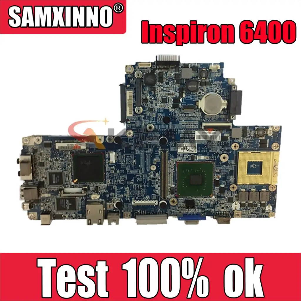 

Original CN-0MD666 0MD666 For Dell Inspiron 6400 Laptop motherboard DA0FM1MB6E7 945 Mainboard