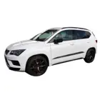 Сиденье Ateca боковая полоса углеродная Черная Наклейка декоративная полоса фольга D090